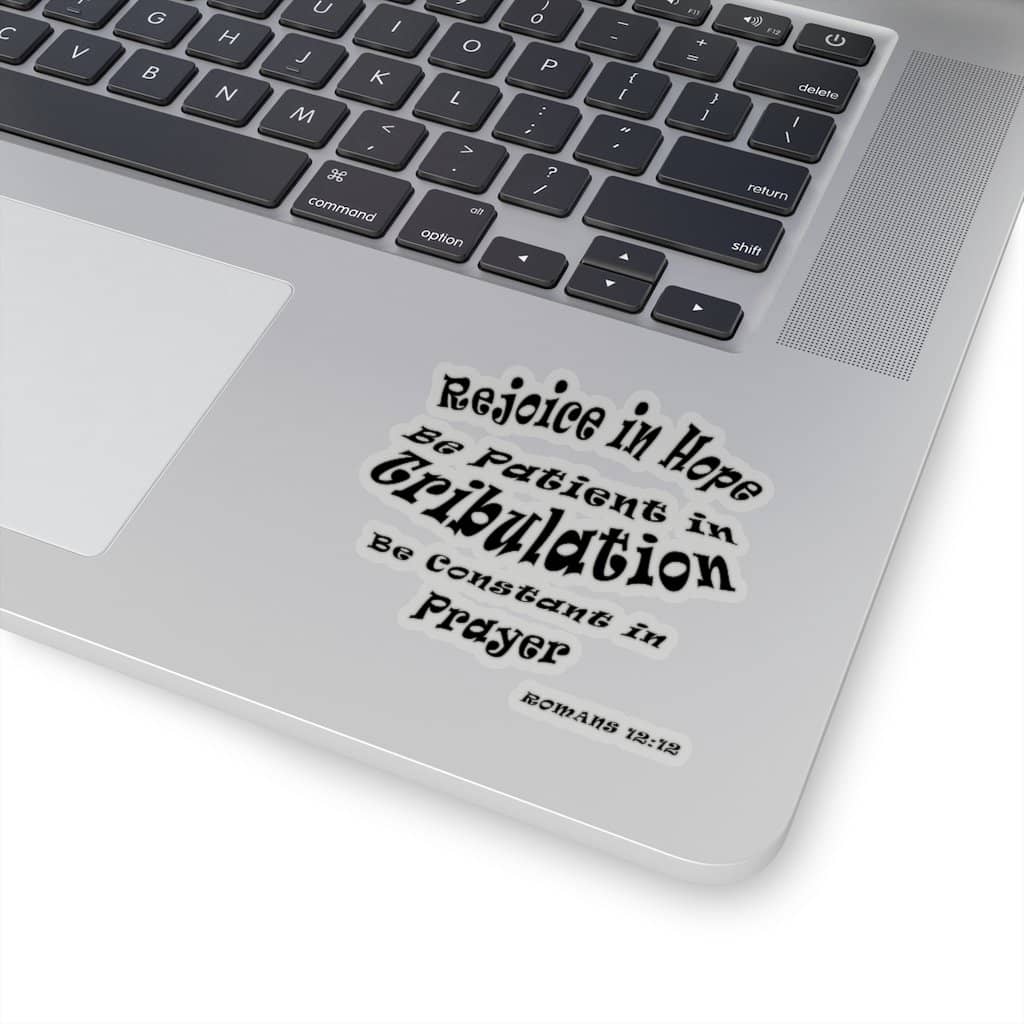 Kiss-Cut Stickers "Romans 1212" (4446910873694)