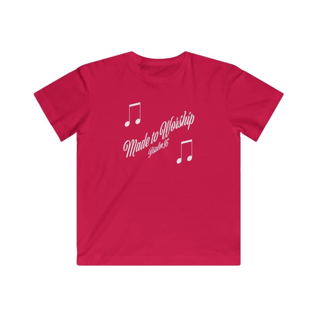 Kids LAT Apparel Tee &quot;Made to Worship&quot; (4366810284126)
