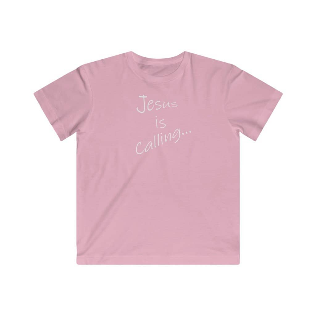 Kids LAT Apparel Tee "Jesus is Calling" white font
