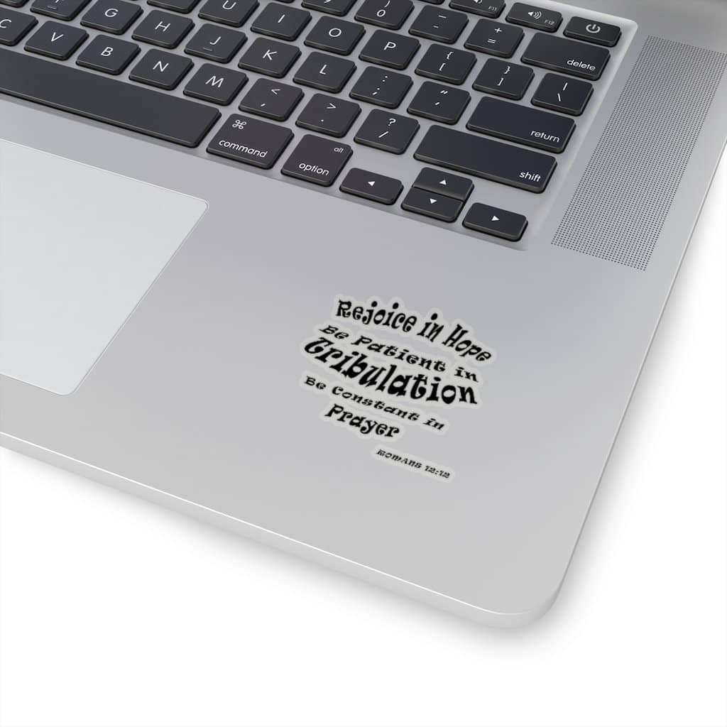 Kiss-Cut Stickers "Romans 1212" (4446910873694)