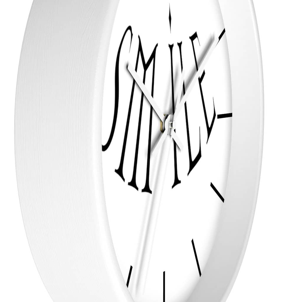 Wall Clock "Smile" (6097513873600)