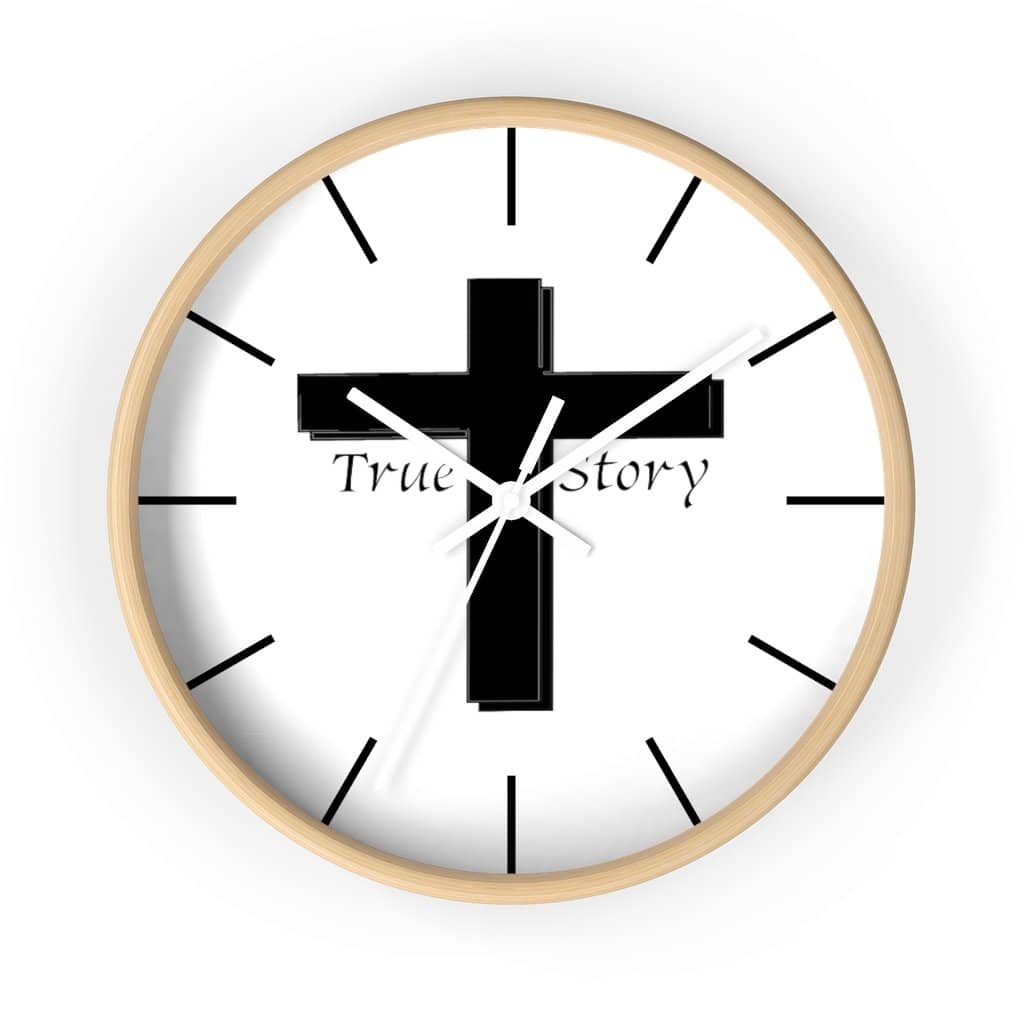 Wall Clock "True Story" (3436029018212)
