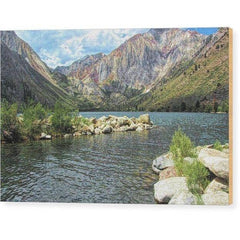 Wood Print Convict Lake Marina 12.000 x 8.000 Wood Print (2153431203940)