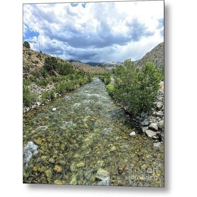 Metal Print West Walker River 7.125 x 8.000 Metal Print (2725103435876)