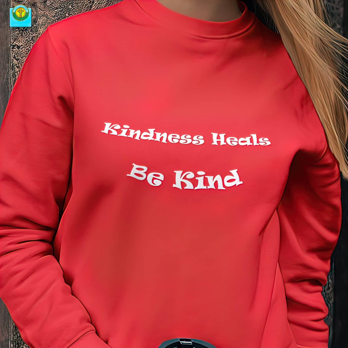 Heavy Blend™ Crewneck Sweatshirt &quot;Be Kind&quot;