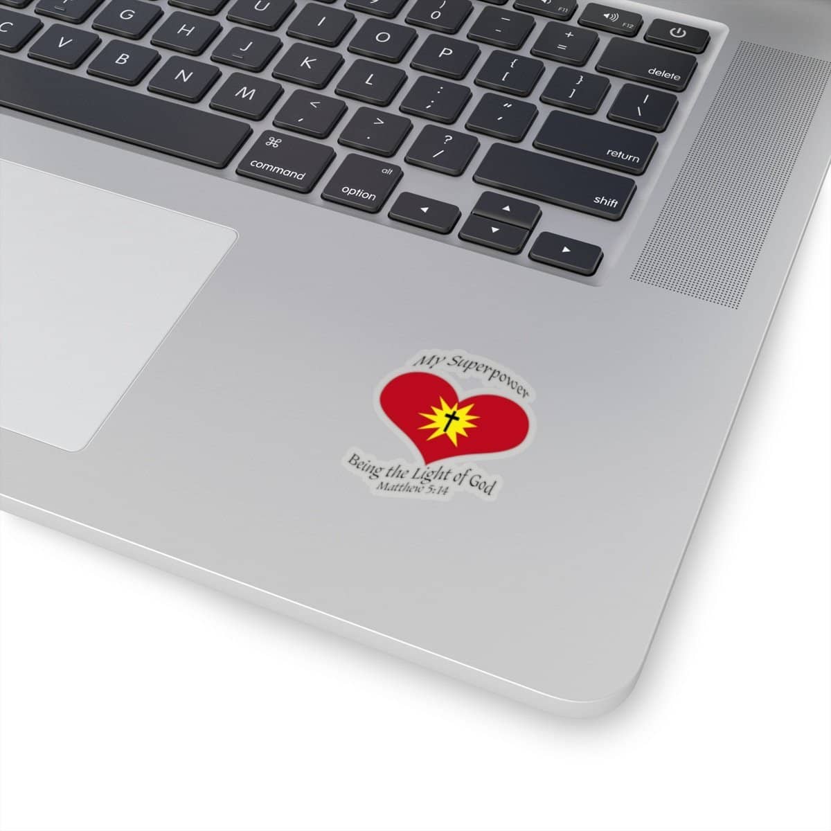 Kiss-Cut Stickers "Superpower" in White or Transparent (3506855182436)