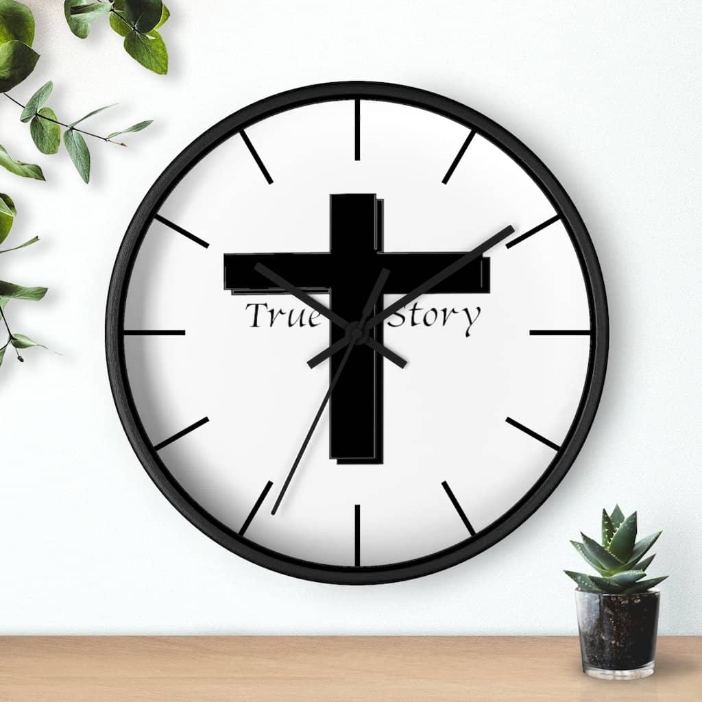 Wall Clock "True Story" (3436029018212)