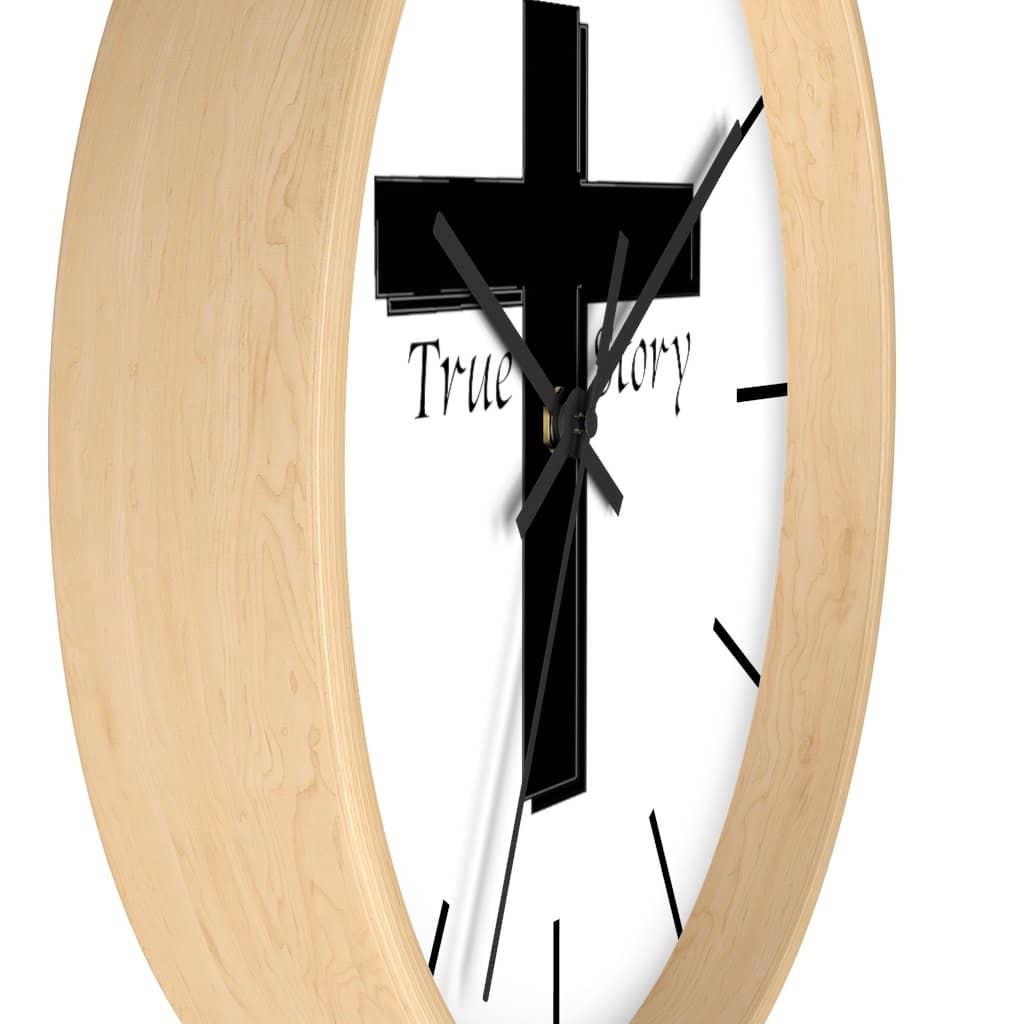 Wall Clock "True Story" (3436029018212)