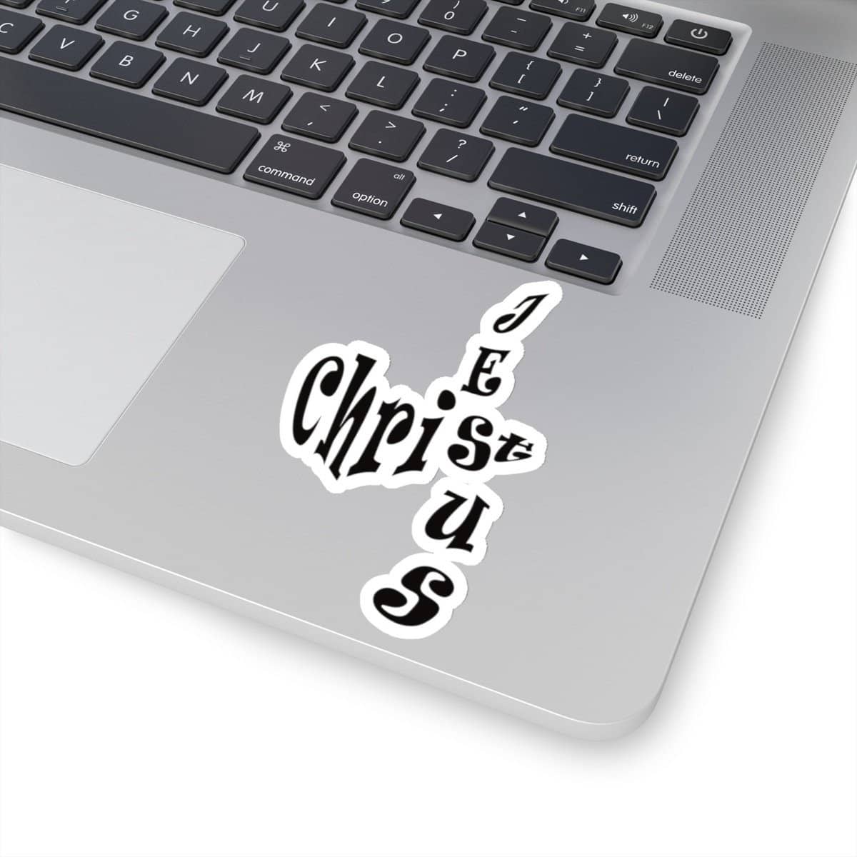 Kiss-Cut Stickers &quot;Jesus Christ&quot; in Transparent or White in 4 Sizes (3575915872356)