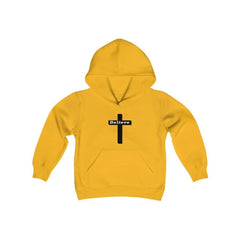 Youth Heavy Blend Hooded Sweatshirt "Believe" swift