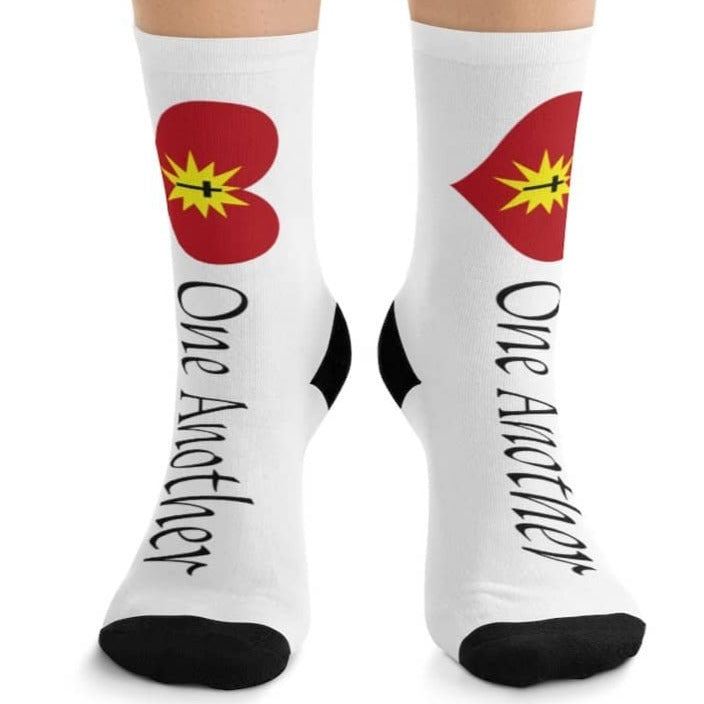 Tribe Socks "Love One Another" (4639253659742)