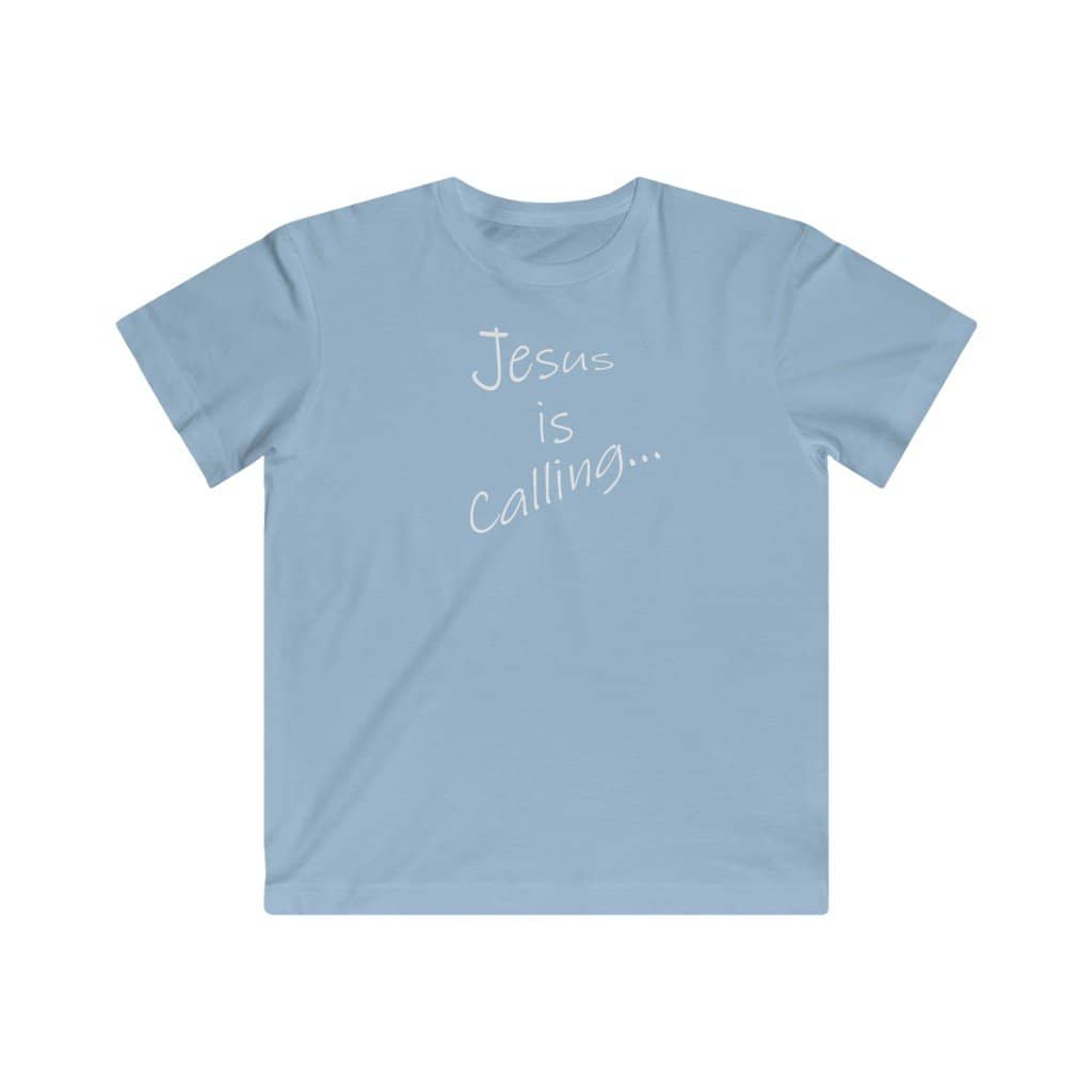 Kids LAT Apparel Tee "Jesus is Calling" white font