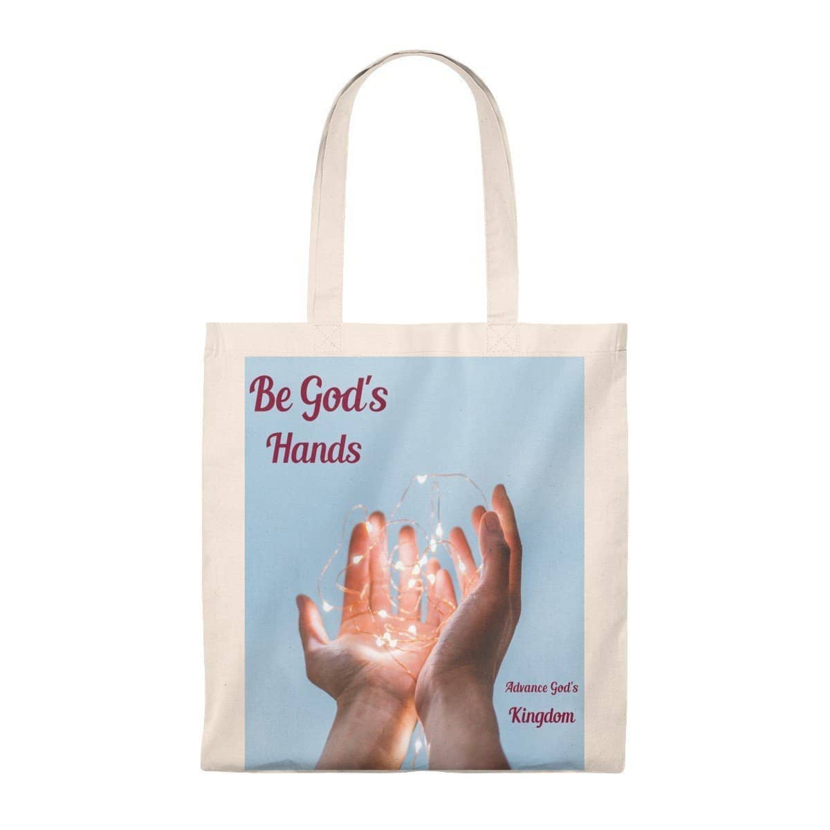 Tote Bag - Vintage Be Gods Hands Bags (3117241466980)