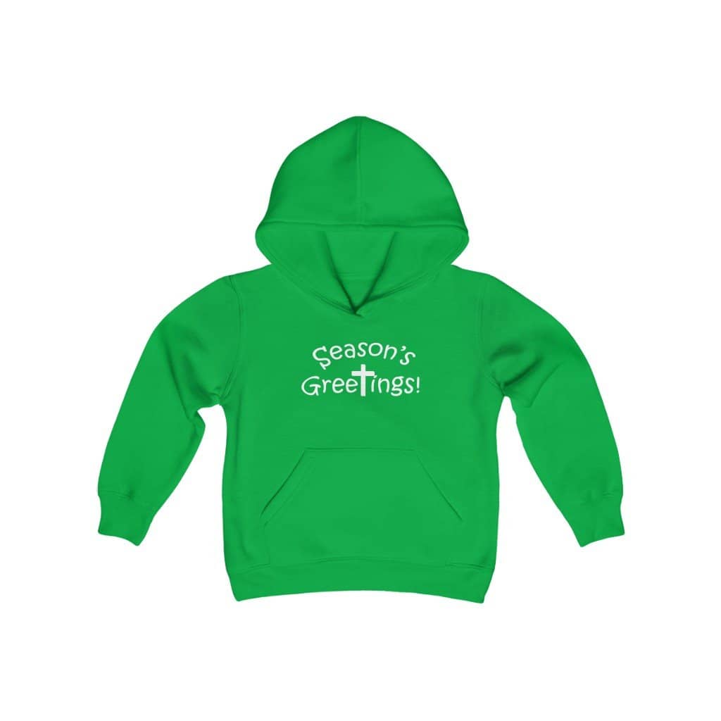 Youth Hoodie &quot;Season&#39;s Greetings&quot; swift