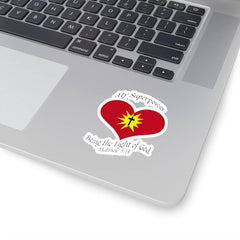 Kiss-Cut Stickers "Superpower" in White or Transparent (3506855182436)