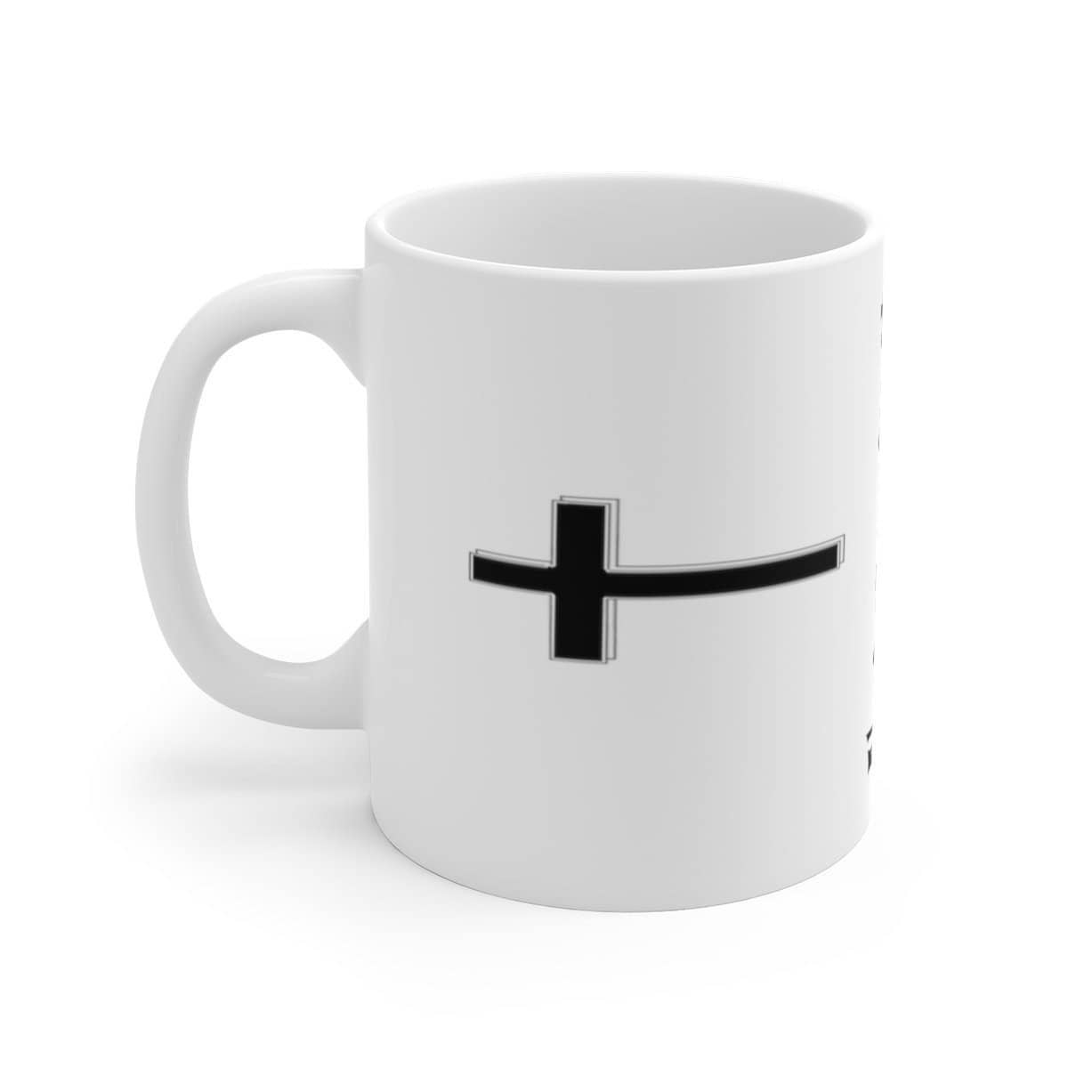 White Ceramic Mug 11oz or 15 oz Always Pray at 110% Mug (3223899504740)