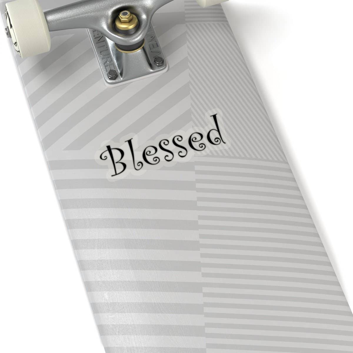 Kiss-Cut Stickers "Blessed" White or Transparent Background in 4 Sizes (3475854524516)