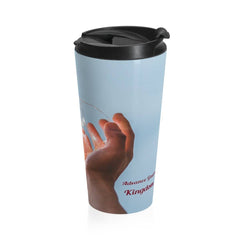 Stainless Steel Travel Mug Be Gods Hands Mug (3118305935460)