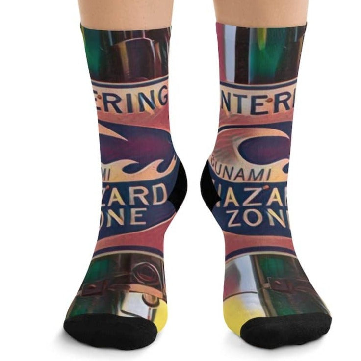 Tribe Socks "Hazard Zone" (4639252938846)