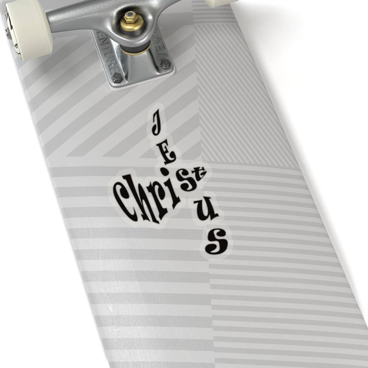 Kiss-Cut Stickers "Jesus Christ" in Transparent or White in 4 Sizes (3575915872356)