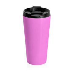 Stainless Steel Travel Mug Pink In God We Trust Mug (3289926500452)