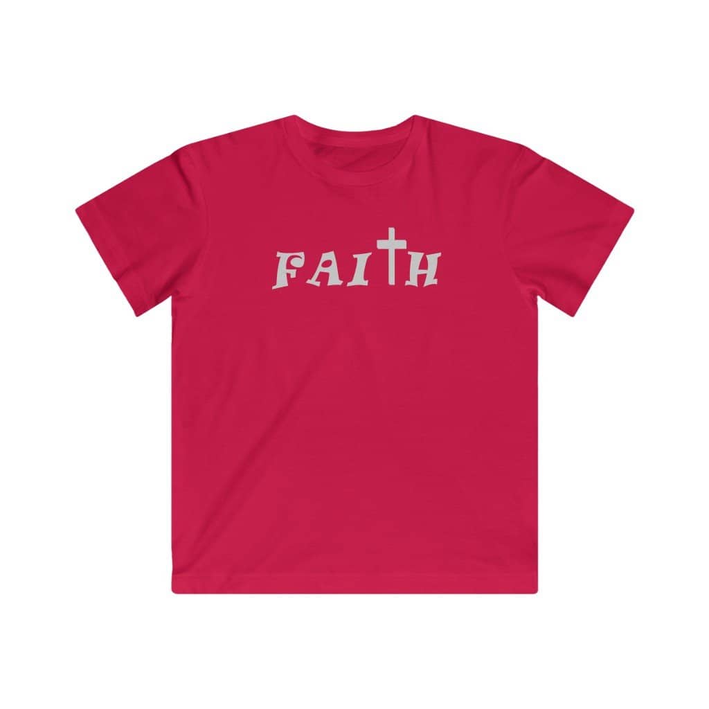 Kids LAT Apparel Tee  "Faith" (4366801961054)