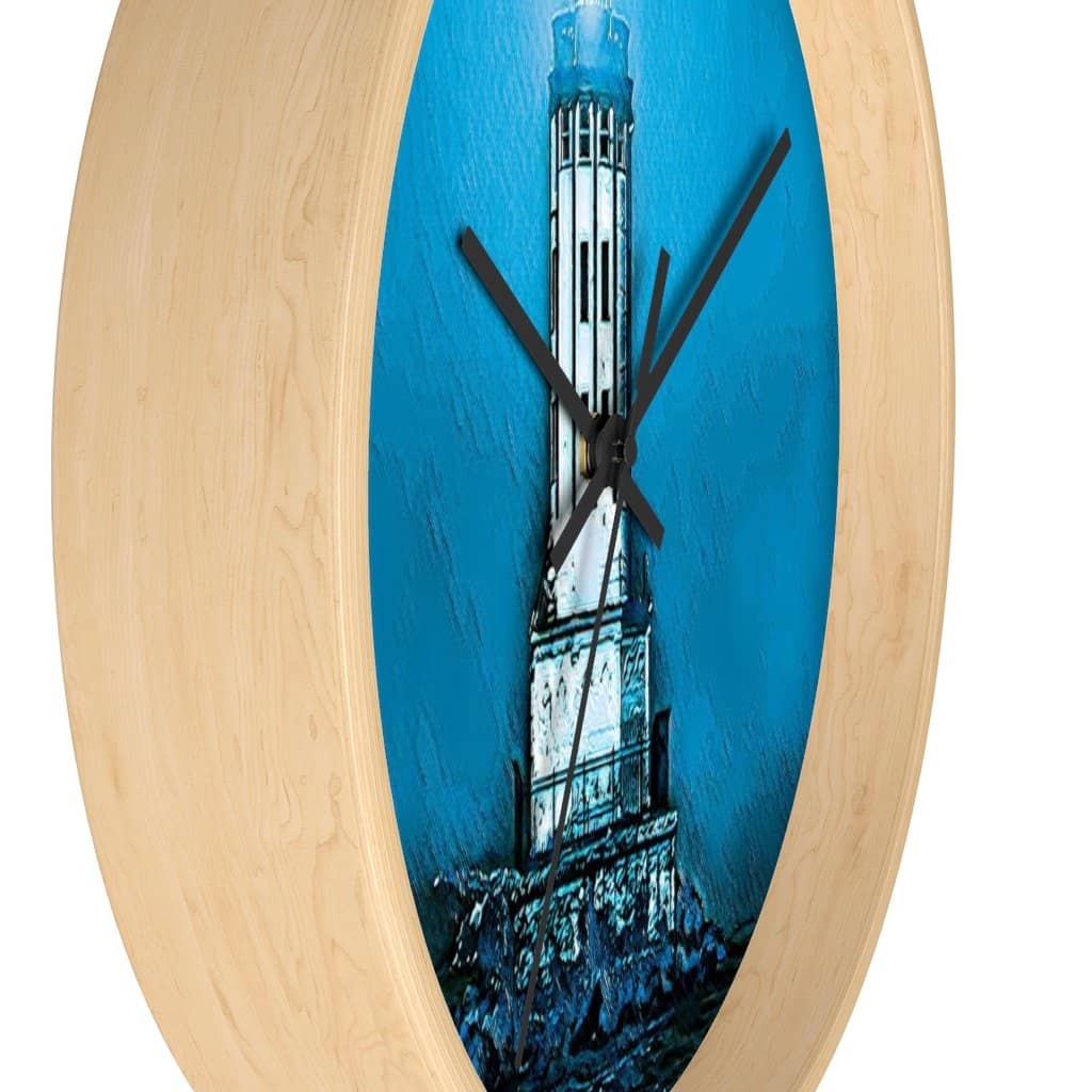 Wall clock Angels Gate Lighthouse (3083148034148)