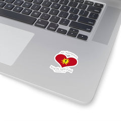 Kiss-Cut Stickers "Superpower" in White or Transparent (3506855182436)
