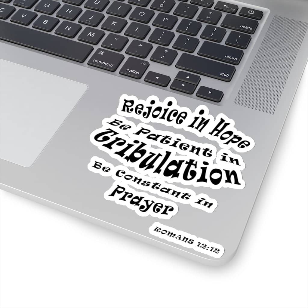 Kiss-Cut Stickers "Romans 1212" (4446910873694)