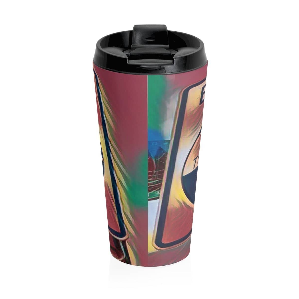 Stainless Steel Travel Mug Tsunami Hazard Zone Mug (3074153644132)