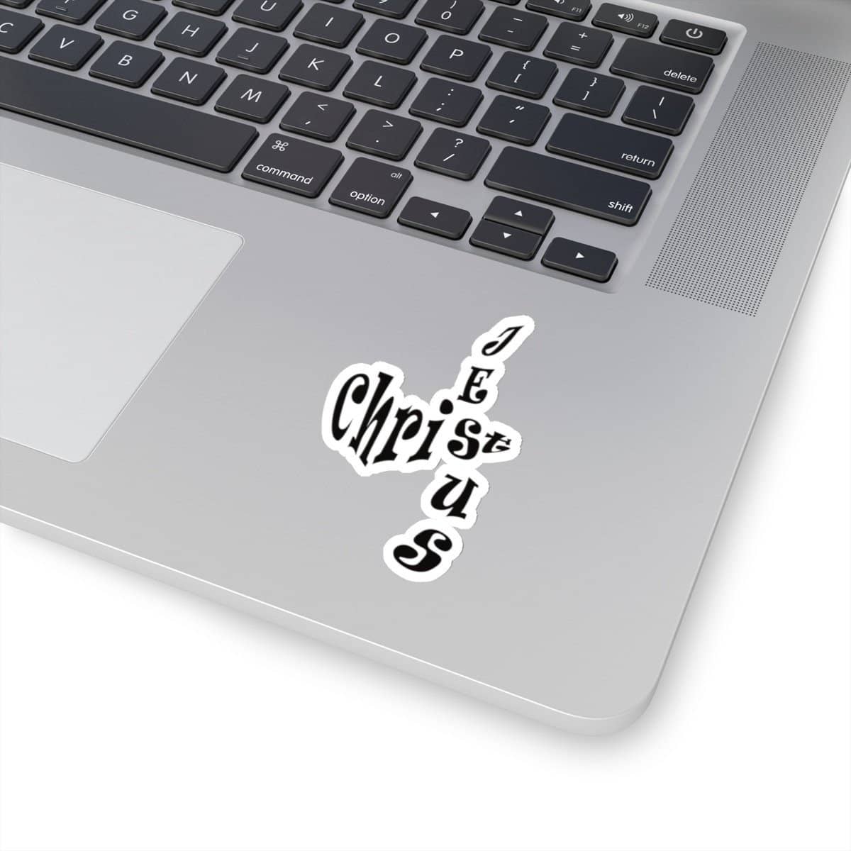 Kiss-Cut Stickers "Jesus Christ" in Transparent or White in 4 Sizes (3575915872356)