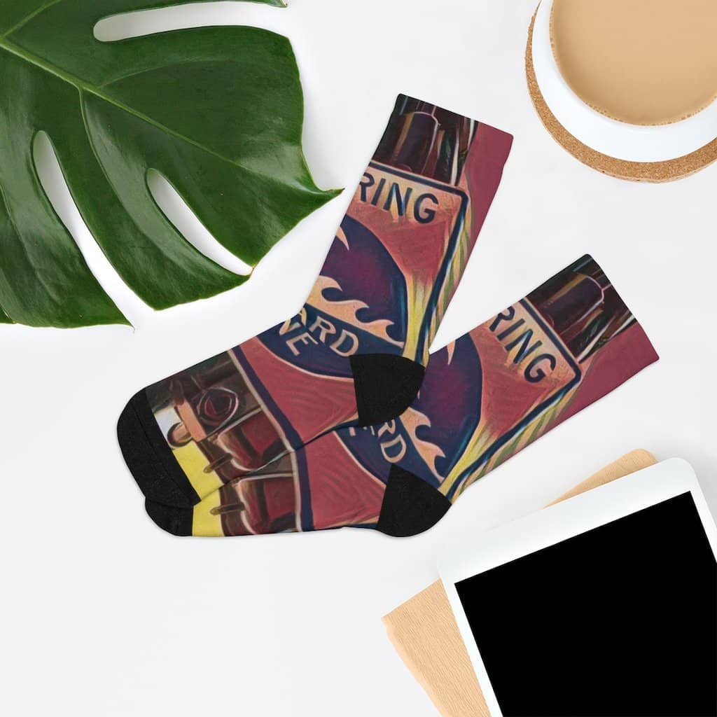 Tribe Socks "Hazard Zone" (4639252938846)