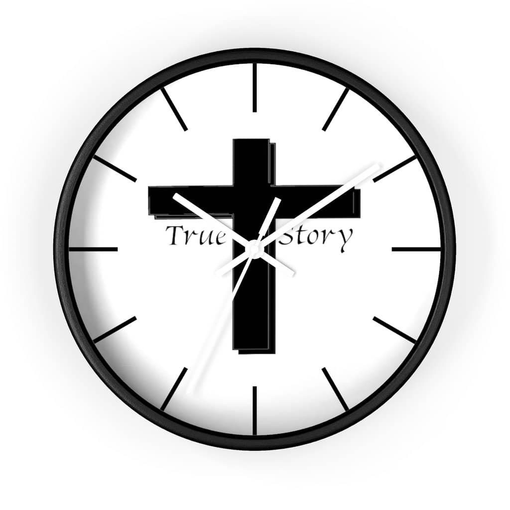 Wall Clock "True Story" (3436029018212)