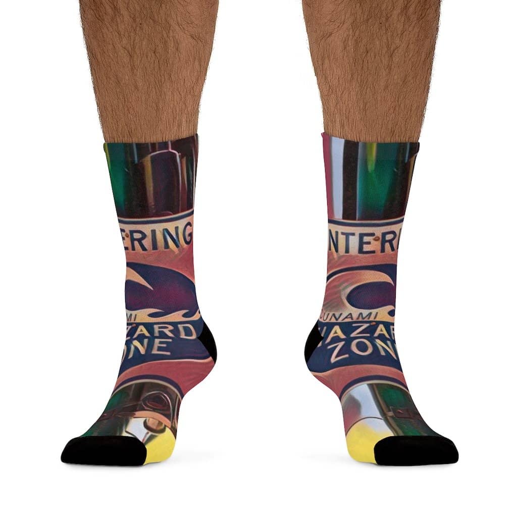 Tribe Socks &quot;Hazard Zone&quot; (4639252938846)