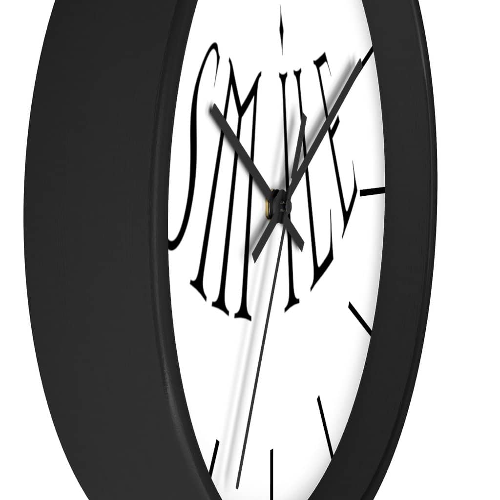 Wall Clock "Smile" (6097513873600)