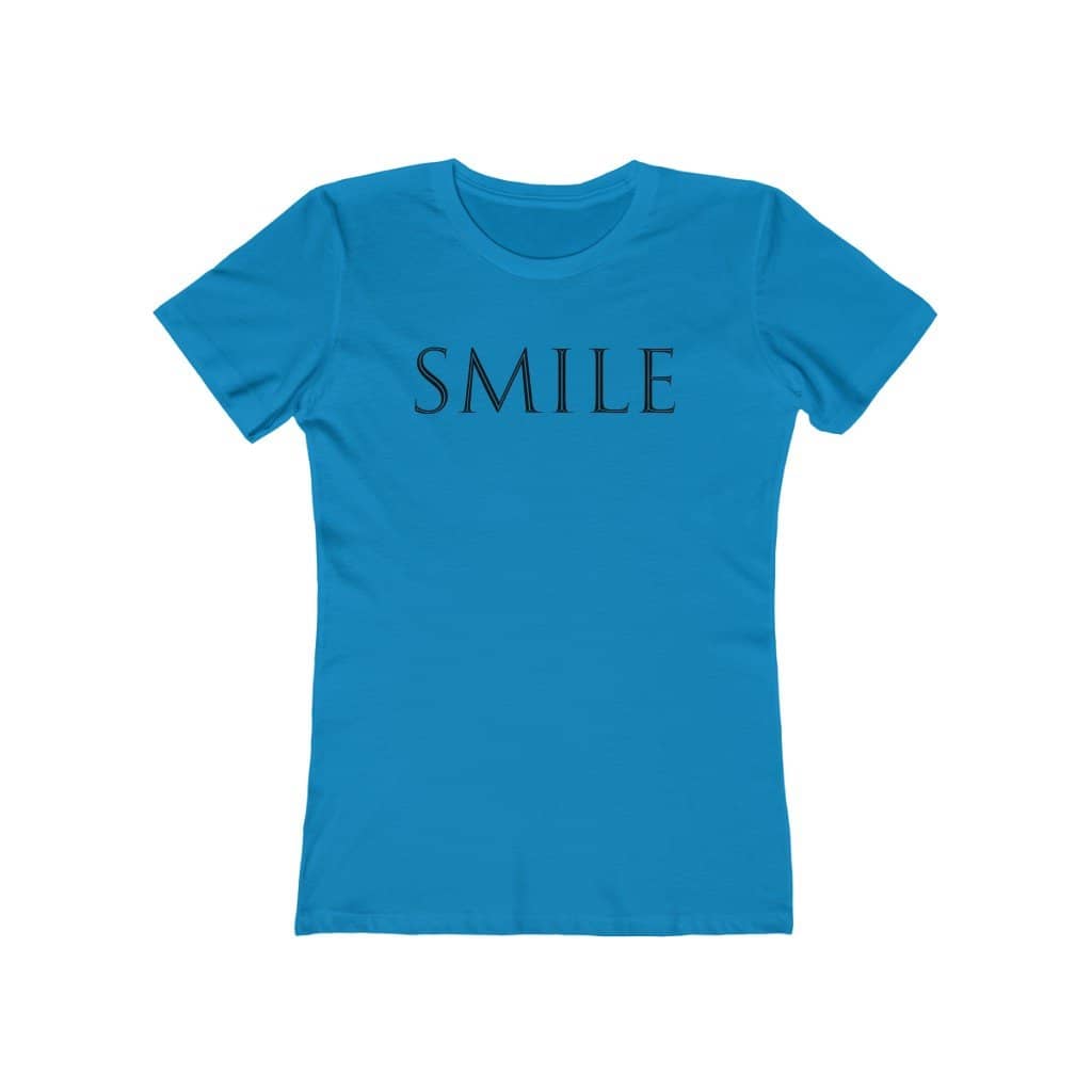 Next Level 3600 Soft Cotton Tee &quot;Smile&quot; (4680696397918)