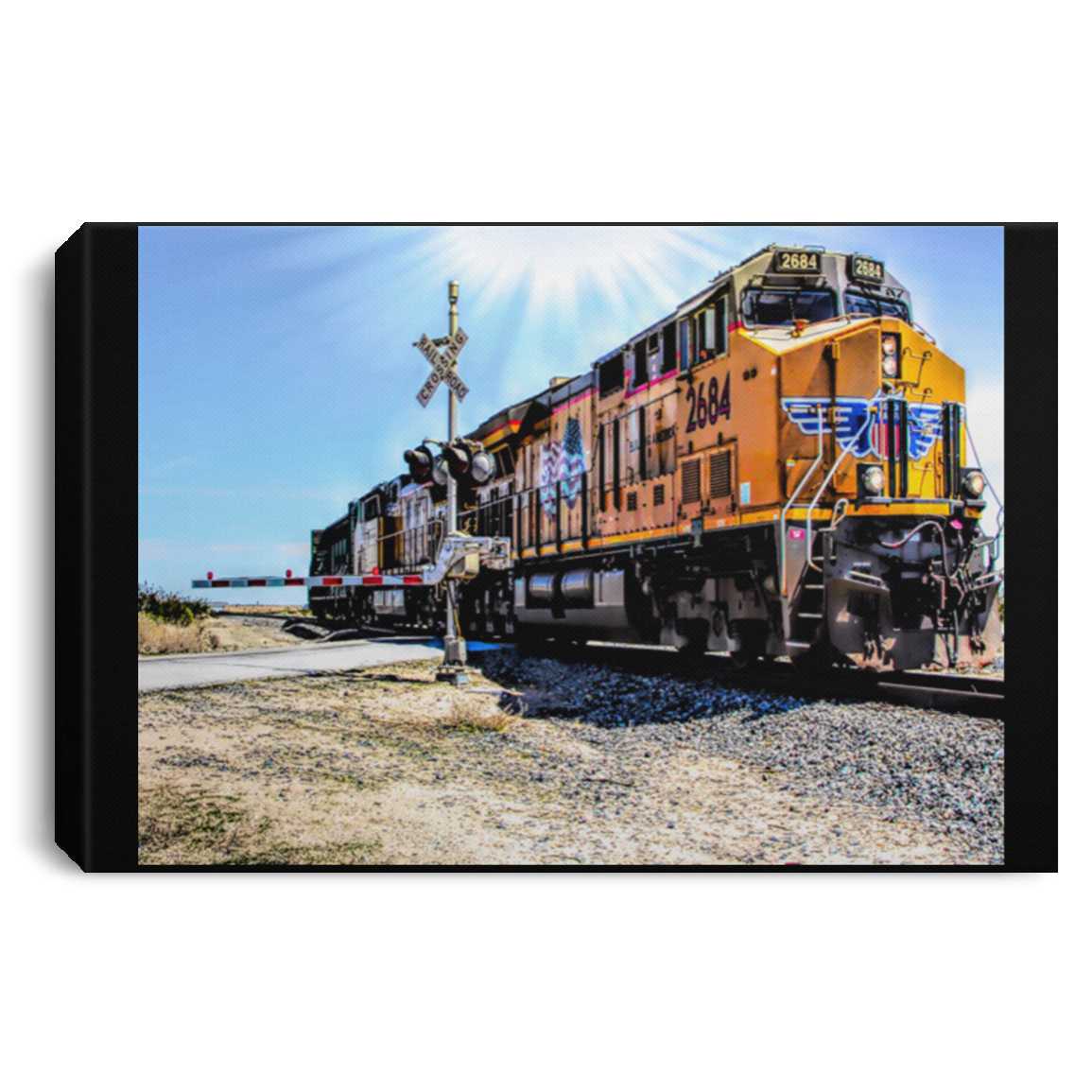 Canvas Print "Portrait of a Train" CustomCat