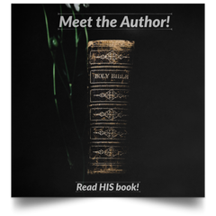 Satin Poster Square Meet the Author 2 White / 16 x 16 Poster (2901816737892)