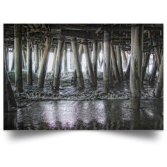 Satin Poster Under the Pier 2 White / 18 x 12 Poster (2808659411044)