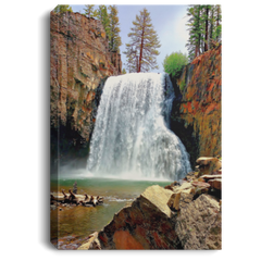 Canvas Print Portrait Rainbow Falls 17 White / 8 x 12 Canvas Print (1958042304612)