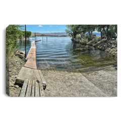 Canvas Print Boat Ramp White / 12 x 8 Canvas Print (2808383045732)