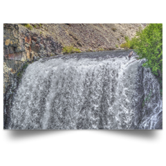 Satin Poster San Joaquin River White / 18 x 12 Poster (2536982249572)