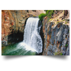 Satin Poster Rainbow Falls 11 White / 18 x 12 Poster (1957807161444)