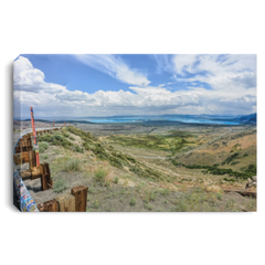 Canvas Print Mono Lake Vista Point White / 12 x 8 Canvas Print (2724719493220)
