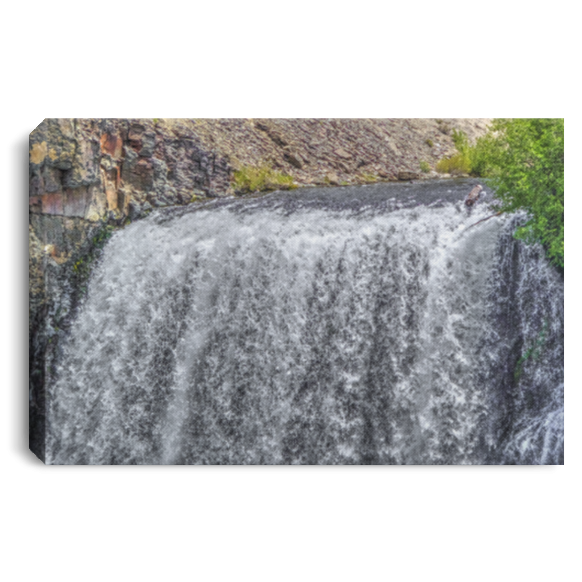 Canvas Print San Joaquin River White / 12 x 8 Canvas Print (2536978120804)