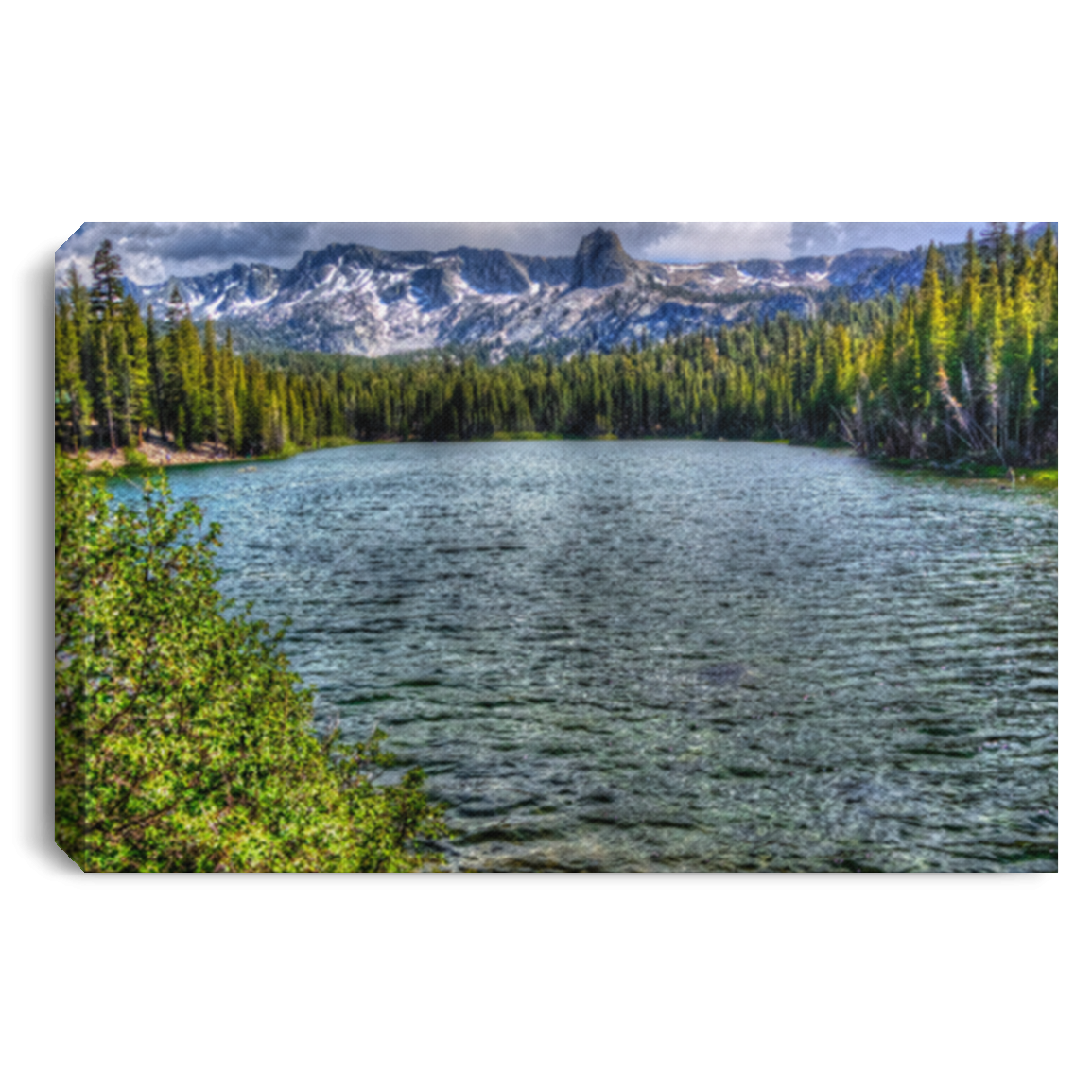 Canvas Print Lake Mamie White / 12 x 8 Canvas Print (1999055585380)