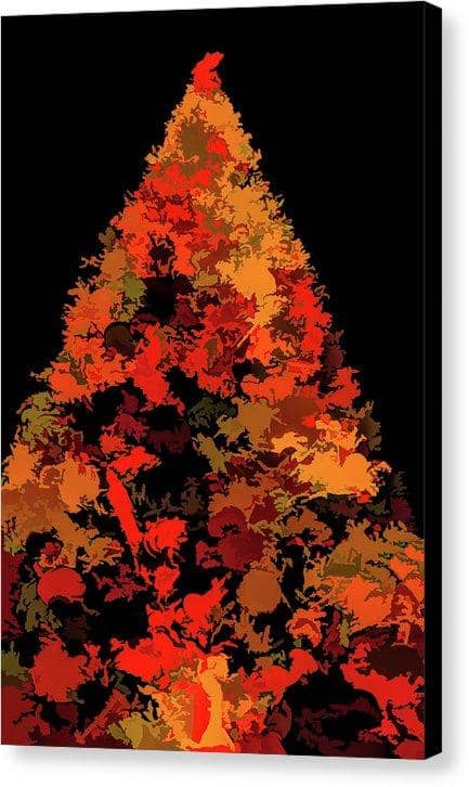Canvas -Print Autumn Christmas Tree (4310875340894)