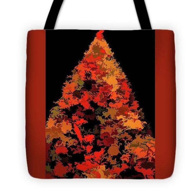 Tote Bag - Autumn Christmas Tree (4310875537502)