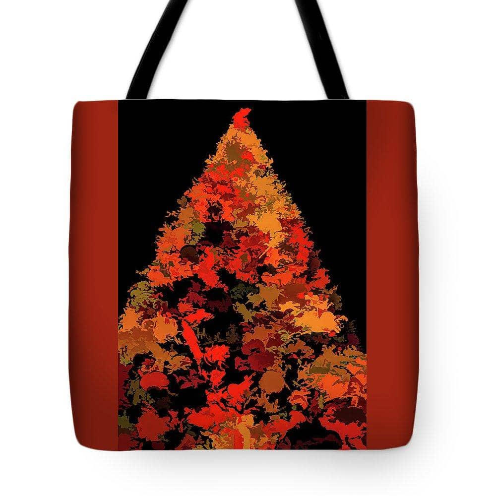 Tote Bag - Autumn Christmas Tree (4310875537502)