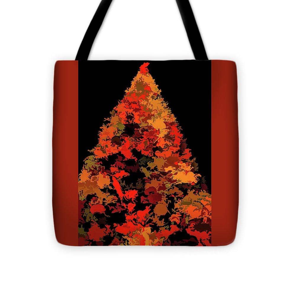 Tote Bag - Autumn Christmas Tree (4310875537502)